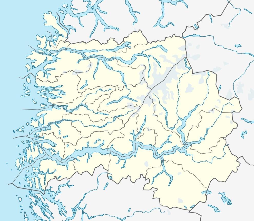 Mapa de antigos Noruega