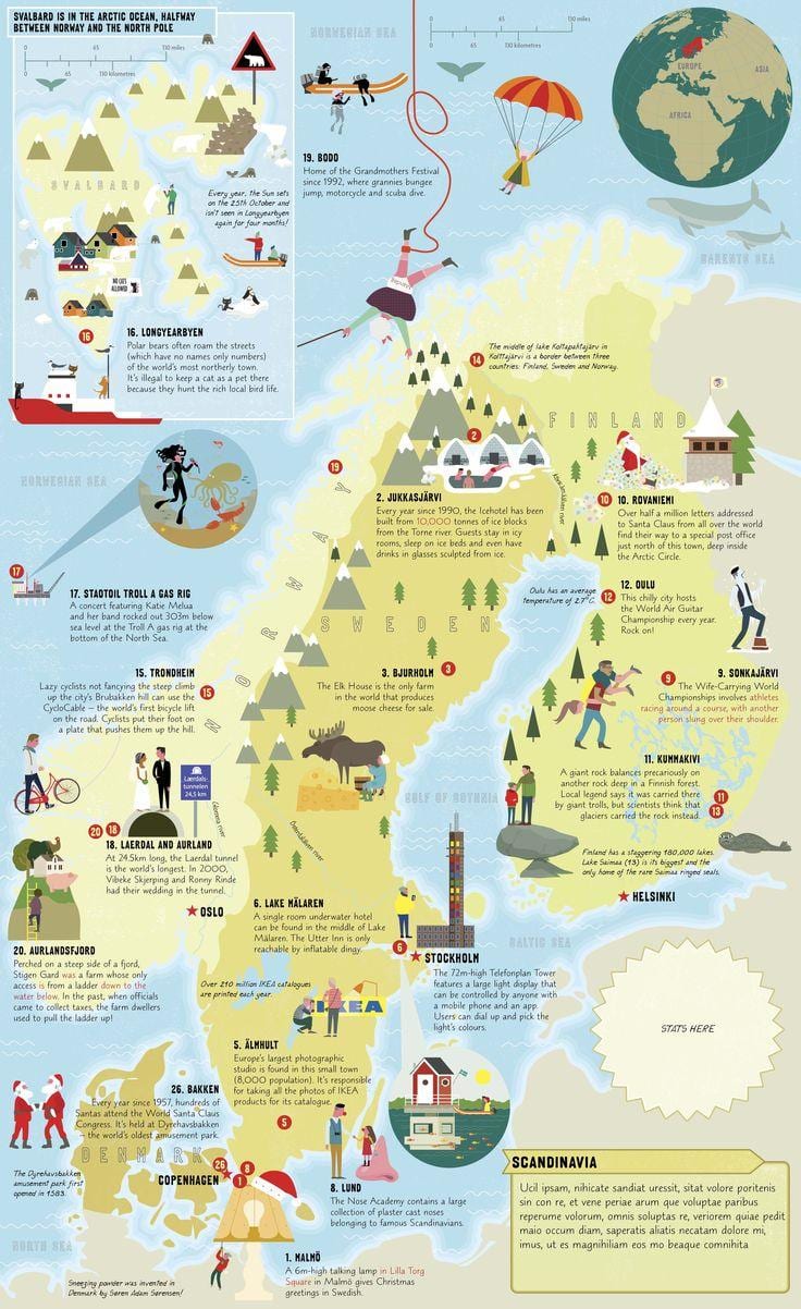 Noruega que ver mapa