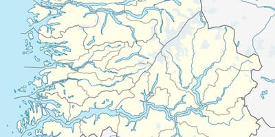 Mapa de antigos Noruega