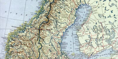 Mapa de idade Noruega