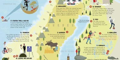 Noruega que ver mapa