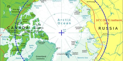 Ártico Noruega mapa